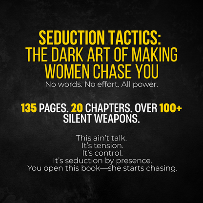 Seduction Tactics: The Dark Art